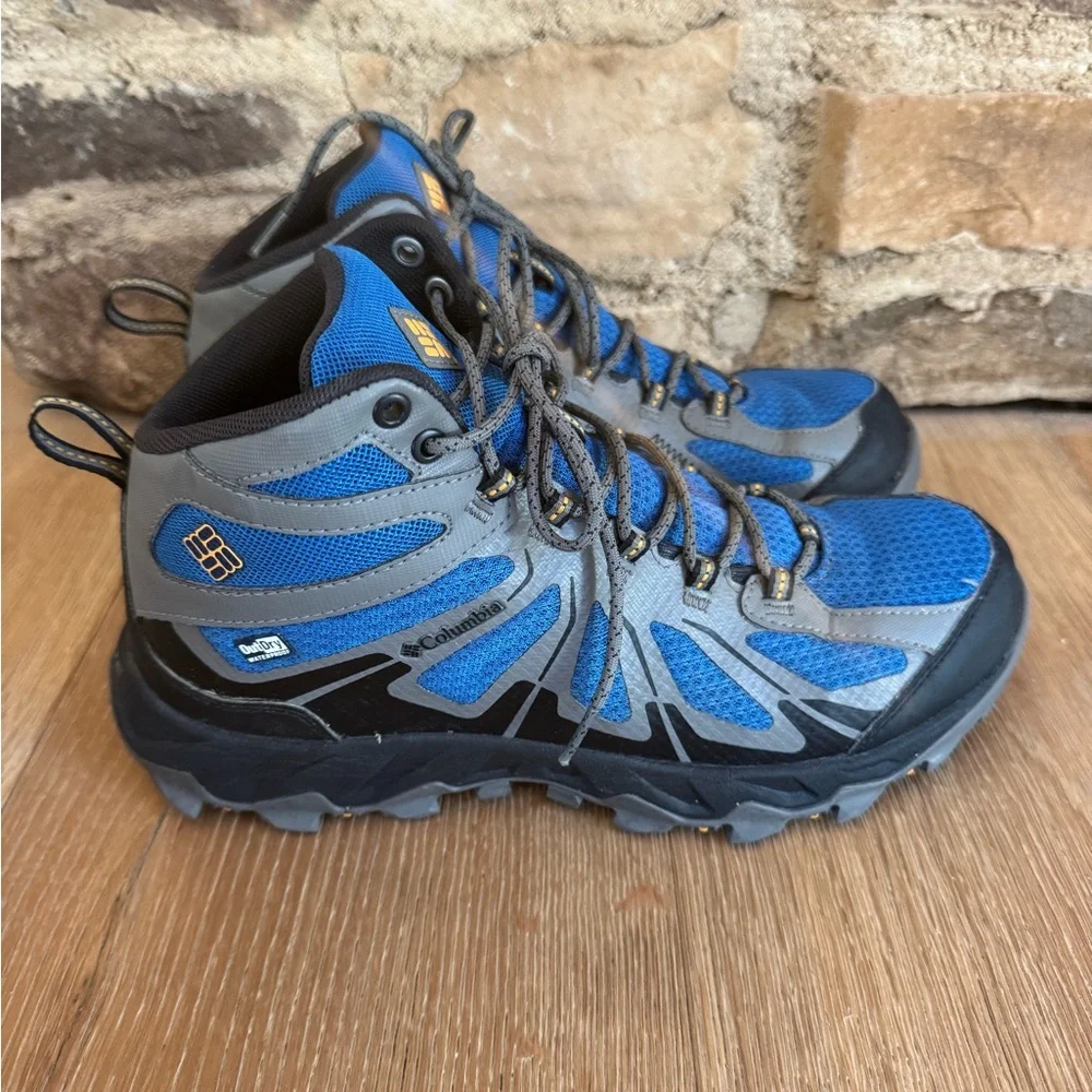 MENS 🔥WATERPROOF🔥HIKING Boots Sz 8.5 worn once COLUMBIA Freakpeak/Grove pricefir